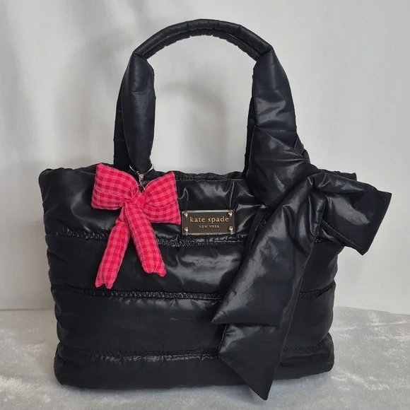 Kate Spade Nylon Bow Puffer Tote - Picture 4 of 17